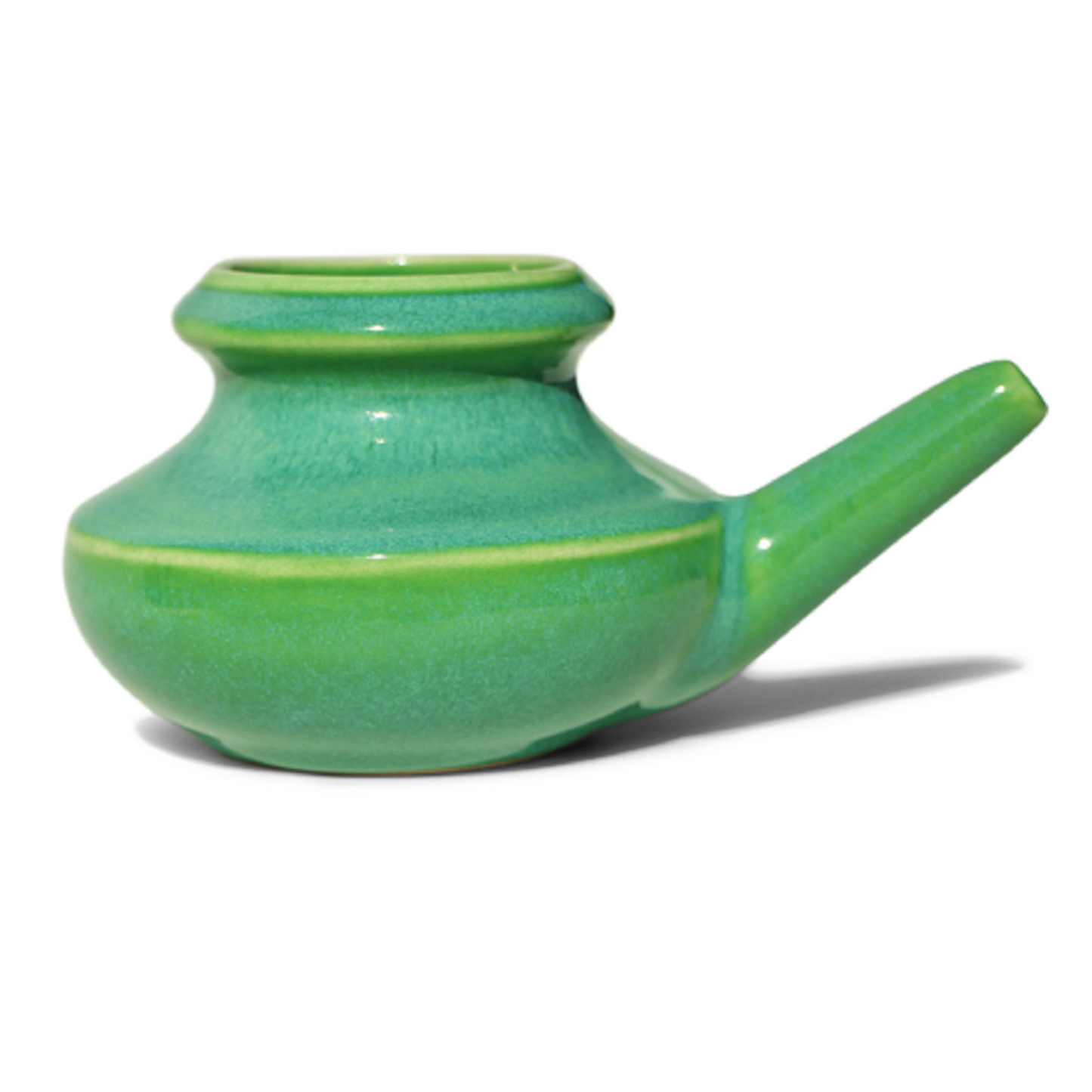 Handmade Ceramic Neti Pot for Nasal Cleansing - Natural and Safe